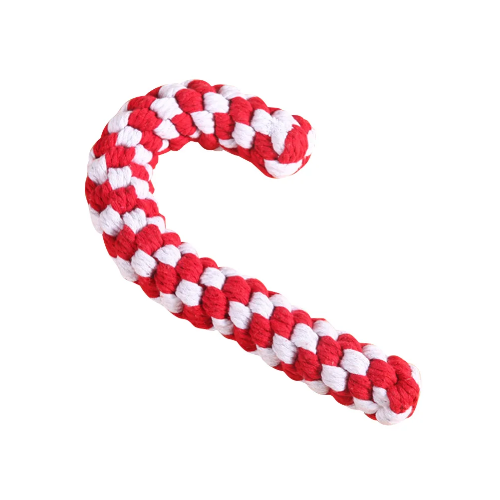 

1 Pc Molar Chic Cotton Rope Weaving Stylish Chewing Educational for Christmas Supplies