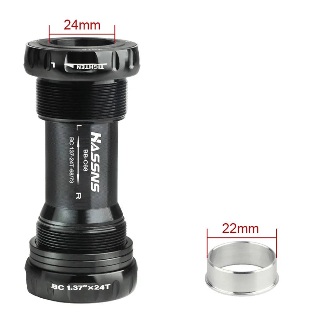 

Bottom Bracket Aluminum Aluminum Alloy BSA Axle Bearing Bicycle Bottom Brackets Diameter Bottom Fit Bottom Brackets