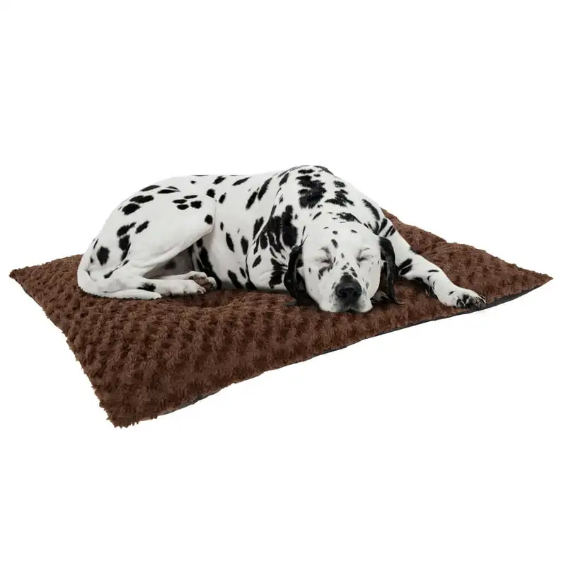 

Dog Pillow Bed and Sleep Crate Pad with Faux Fur - Machine Washable, 42x26 Brown Casa para hamster Rat hanging bed Doll bed for