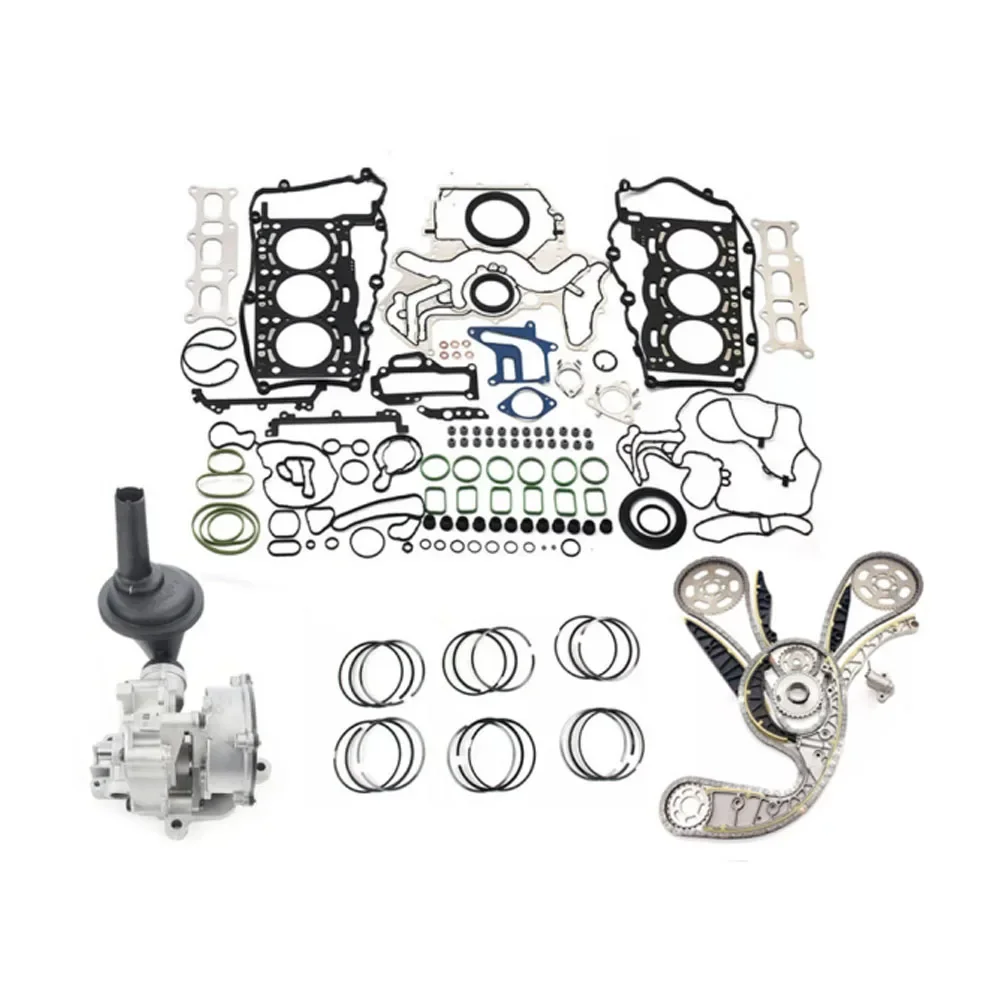 Полный комплект прокладок деталей двигателя Комплект цепи ГРМ Масляный насос