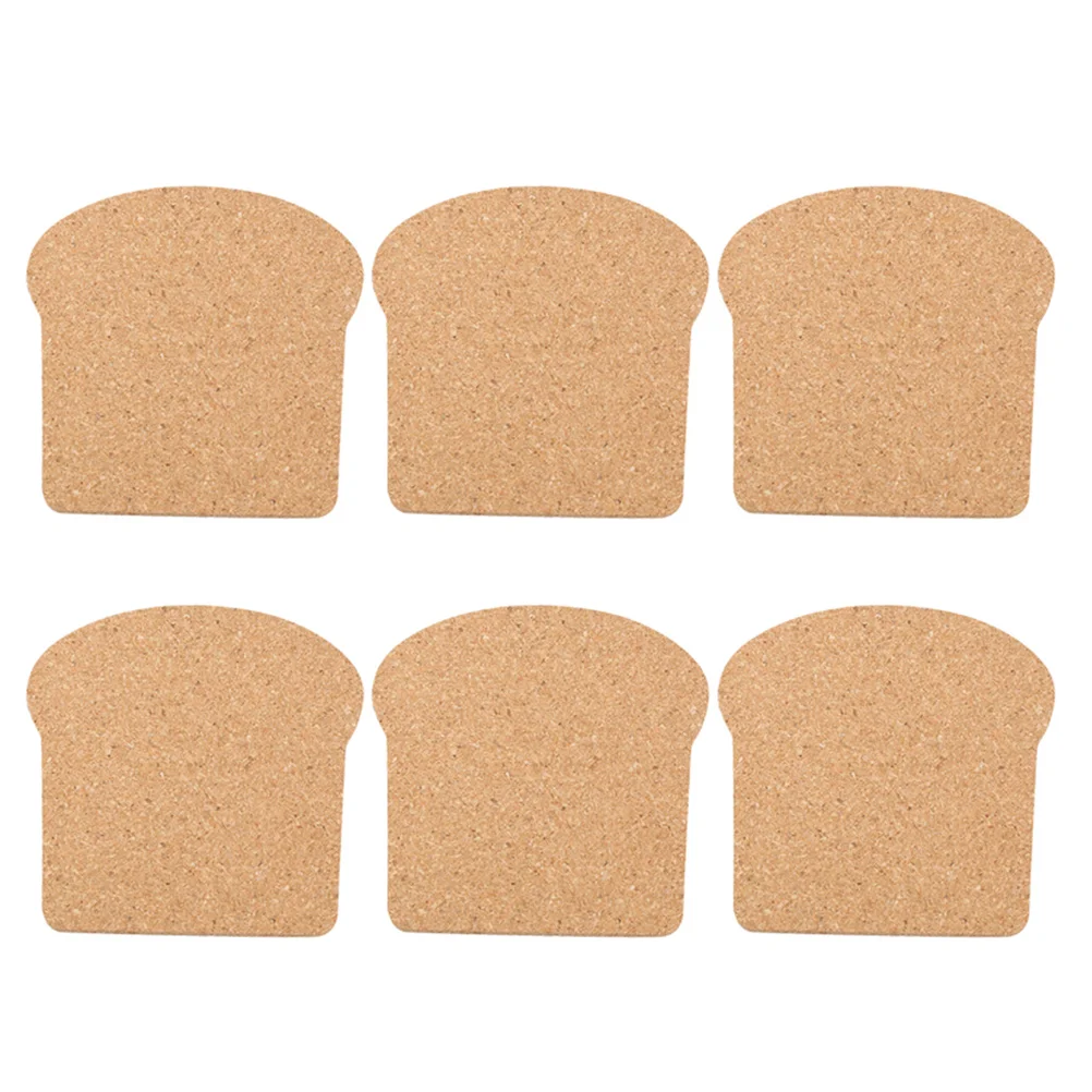 

Cork Coasterscoaster Backing Cup Mat Crafts Wooden Hot Drink Toast Plain Sheets Heat Pad Teacup Kitchen Pan Trivet Base