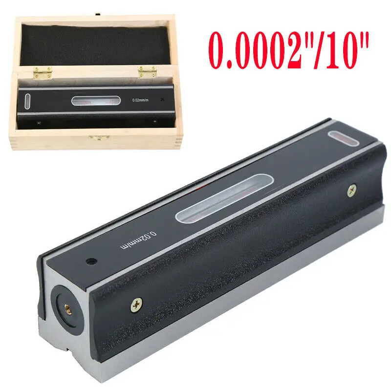 

Yonntech 8" Master Precision Level in Fitted Box For Machinist Tool 0.0002''/10''