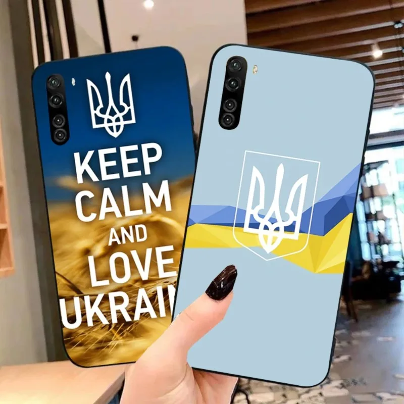 

Украинский флаг, самостоятельная роспись, искусство, для OPPO Find X5 X3 X2 A93 Reno 8 7 Pro A74 A72 A53, мягкий черный чехол для телефона