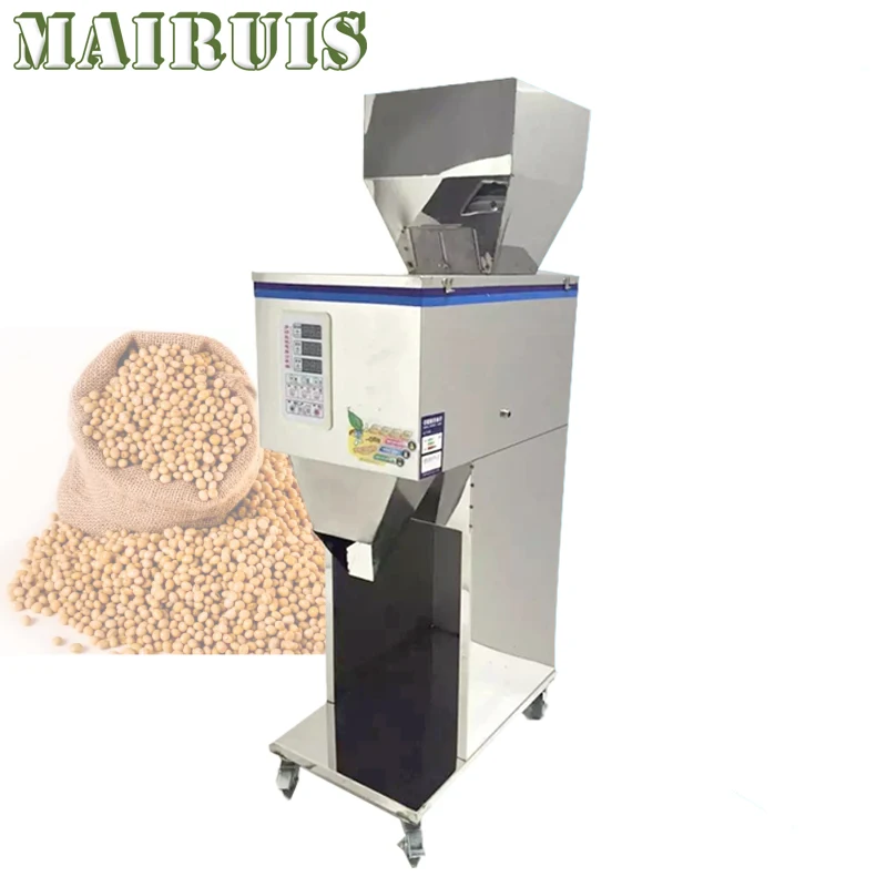 

Automatic Bag Powder Filler Particle Weighing Filling Machine For Tea Seeds Grains Food Packing Machine