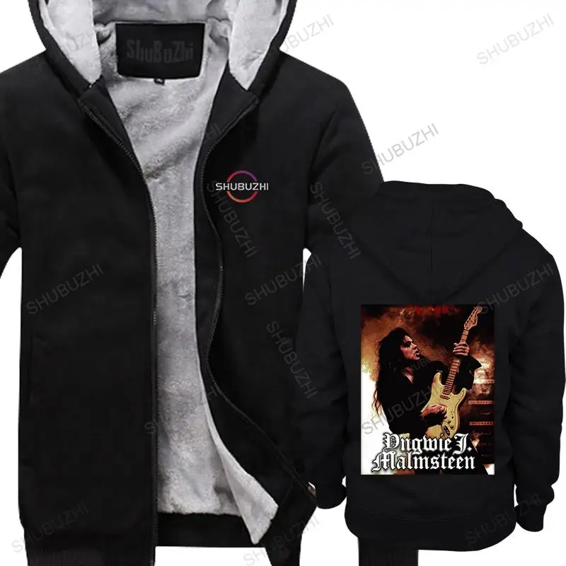 

new fashion sweatshirt men high quality fall winter hoodie Yngwie Malmsteen Guitarist Maestro homme cotton thick jacket hoody