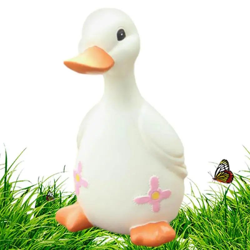 

Garden Statue Resin Duck Figurines Duck Family Member Courtyard Ornaments Artwork Animal Sculptures Home Decor
