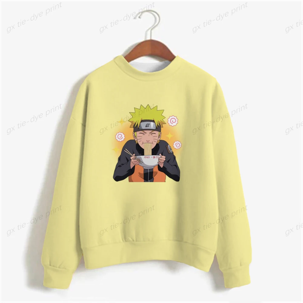 

Толстовка с круглым вырезом и 3D-принтом Наруто, в стиле Харадзюку
