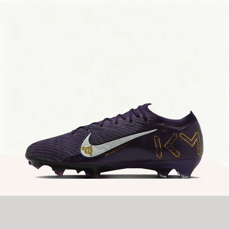 Фото Футбольные бутсы Nike x Kylian Mbappe Mercurial Vapor 16 Elite для мужчин: стильные, высокопроизводительные, удобные, фиолетовые FQ8683-500 №1