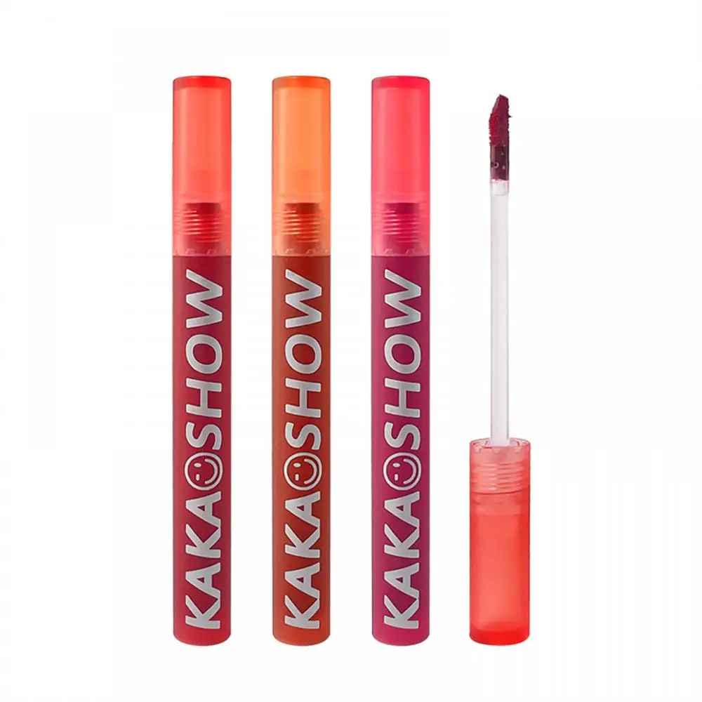 

6 Colors Matte Velvet Lip Gloss Lip Glaze Makeup Waterproof Lasting Moisturizer Non-stick Cup No Fading Lipstick Lip Cosmetic