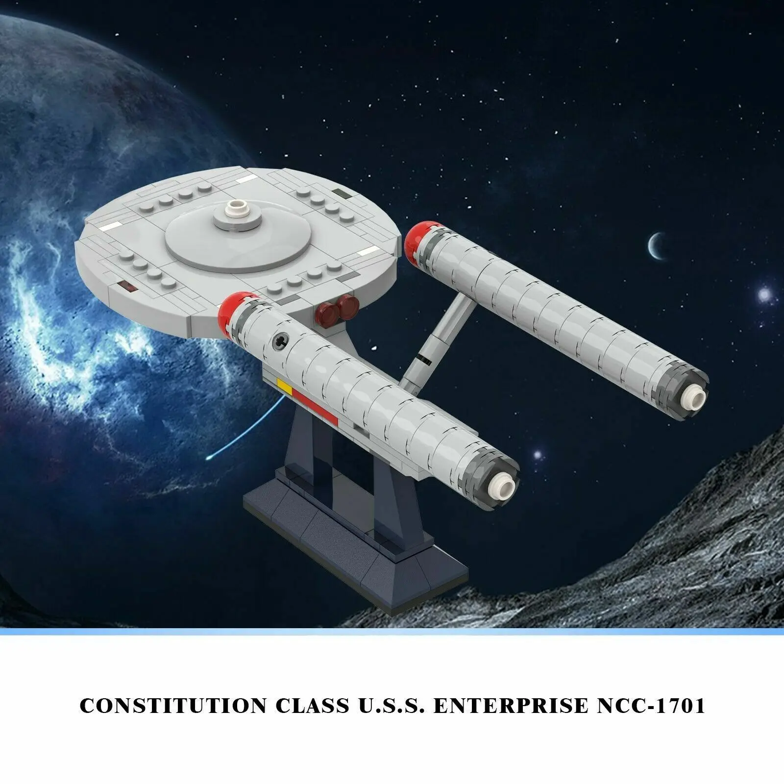 Доставка со стойкой 200 шт. от Eponymous 1960s телевизионная серия Build MOC