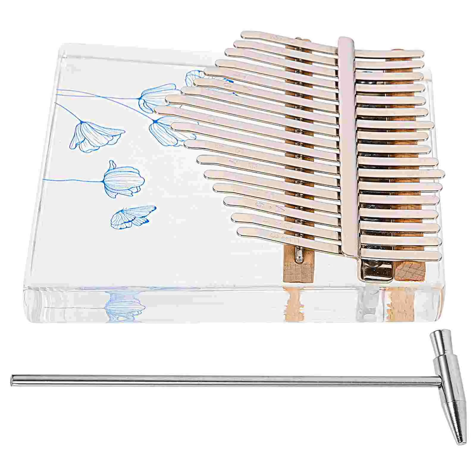 

Piano Kalimba Finger Musical Mini Thumb Hammer Mbira Wood Portable Kids Small Tuning Instrument Beginner Beginners