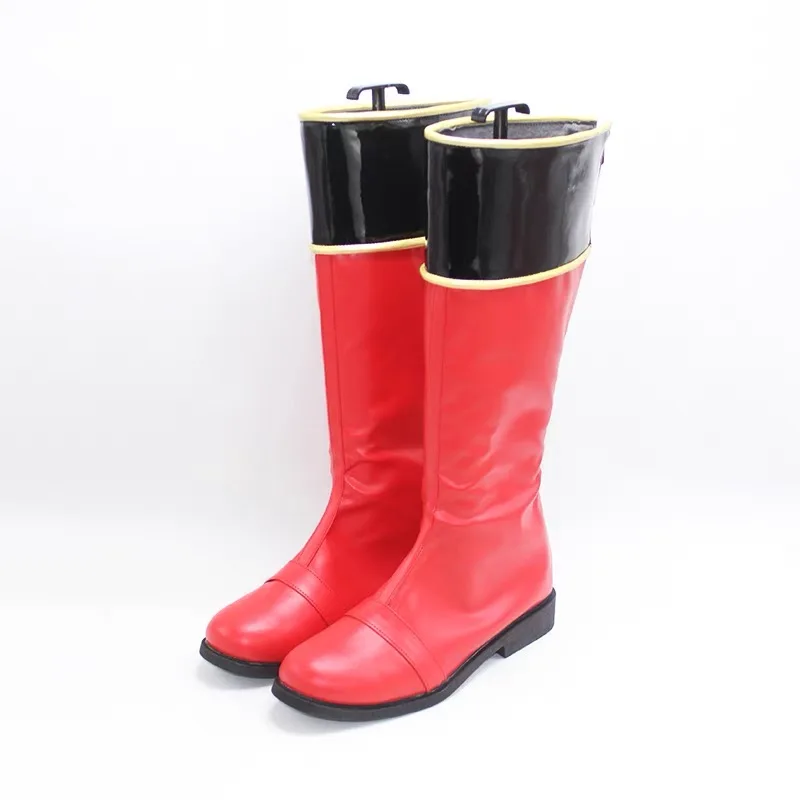 Обувь для косплея Red Ranger Mahou Sentai Magiranger Kai Ozu Tensou Goseiger Alata