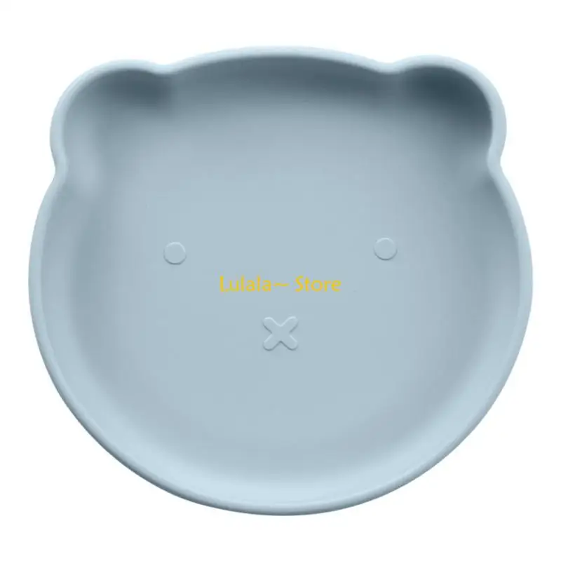 Фото Y4QA Cartoon Silicone Plate милая медвежь №1