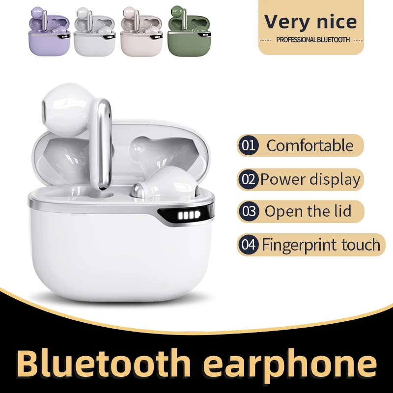 

Беспроводная Bluetooth-гарнитура D28, TWS, 5,2 дюйма, Bluetooth-соединение, Автоматическое Сопряжение для iPhone, Samsung, Xiaomi, Huawei