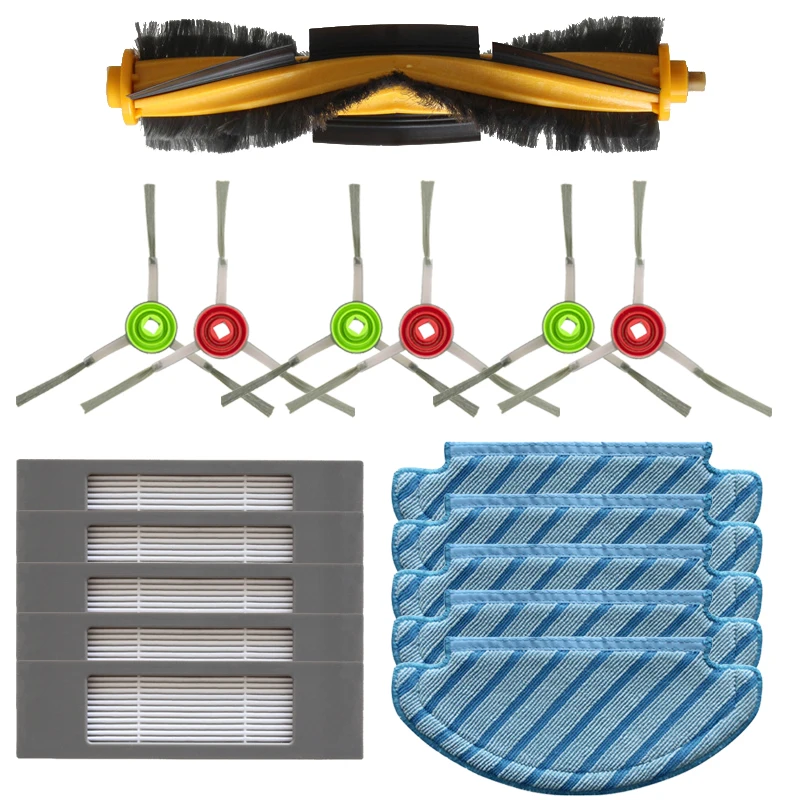 

Новая основная боковая щетка, щетка для очистки НЕРА Для Ecovacs Deebot OZMO T8 T8AIVI T9PRO аксессуары для робота-пылесоса