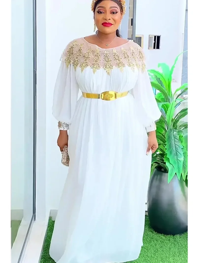 Африканские вечерние платья больших размеров для женщин новинка 2025 года