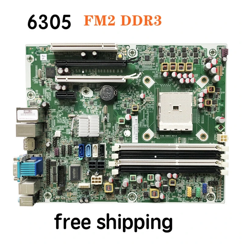 

715183-001 for HP Compaq 6305 Motherboard 715183-501 676196-002 A75 FM2 DDR3 Mainboard 100%tested fully work