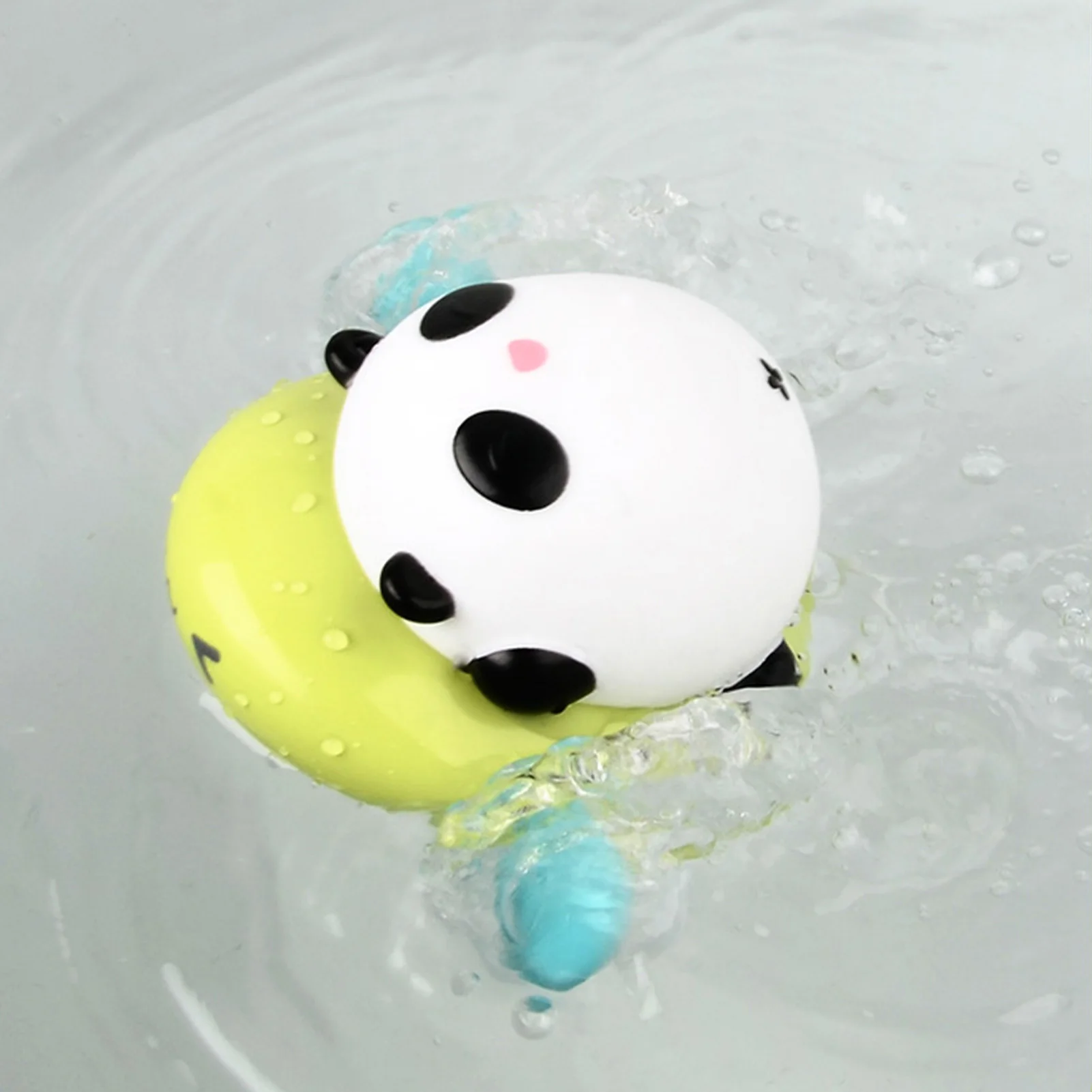 Children Bath Water Playing Toys Chain Clockwork Swim Cartoon Animal Dinosaur Hippo Panda Infant Baby Bathroom Water Toys