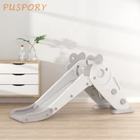baby toy household folding slide new indoor small slide basketball combination playground newborn home multifunction toy slide