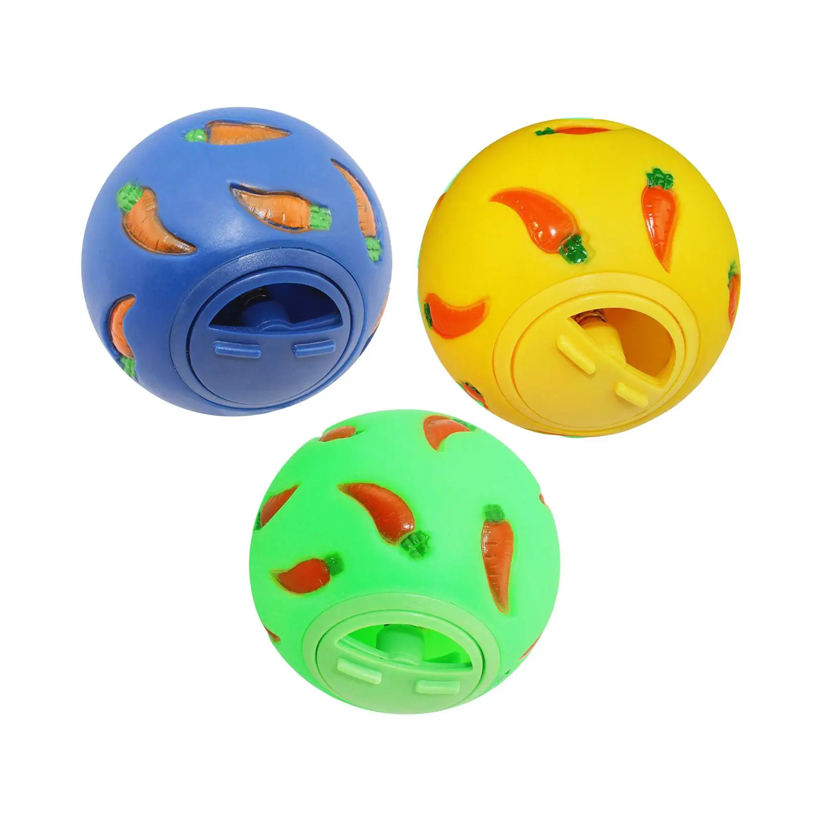 

Pet Slow Feeder Bowl Snack Toy Ball Interactive bunny toy for