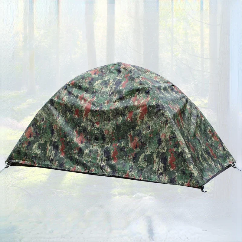 Палатка Camoufalge туристическая на 1 человек уличная портативная непромокаемая для