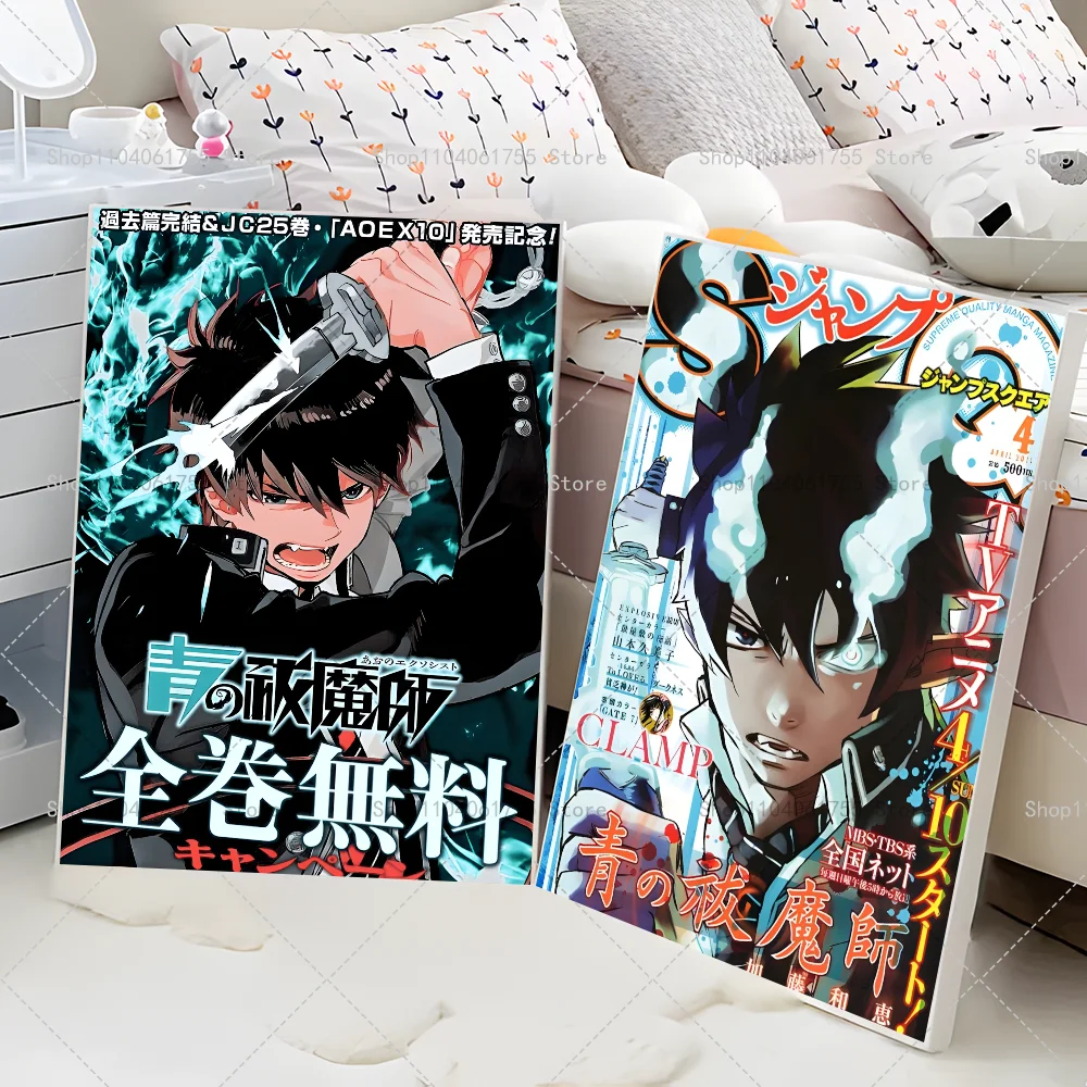 1 Шт. Синий Экзорцист Классический Аниме-плакат Наклейка