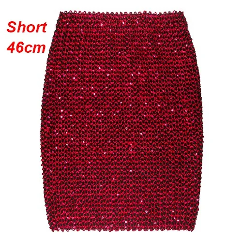 

Office Lady Party Girl Saia Short Wrap Skirt Women's Sexy High Waist Slim Gold Sequined Mini Bodycon Bag Hip Shiny Pencil Skirt