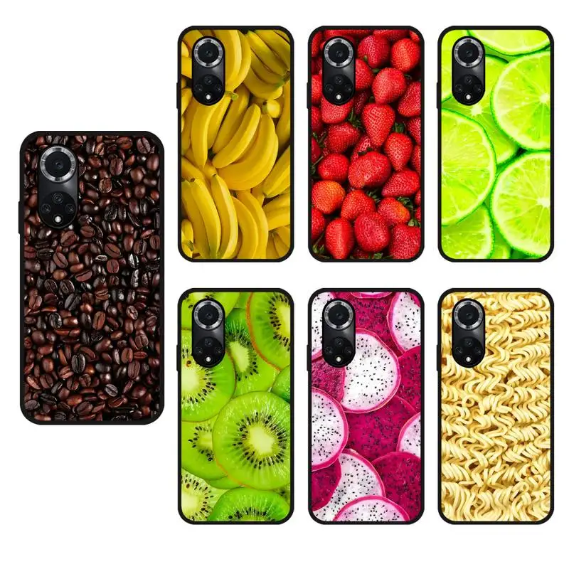 

fruit banana corn Phone Case For Huawei Y9 Y7 Y5 Y6 Prime 2019 Y9s Mate 30 20 10 Lite 40 Pro Nova 5t fundas shell cover