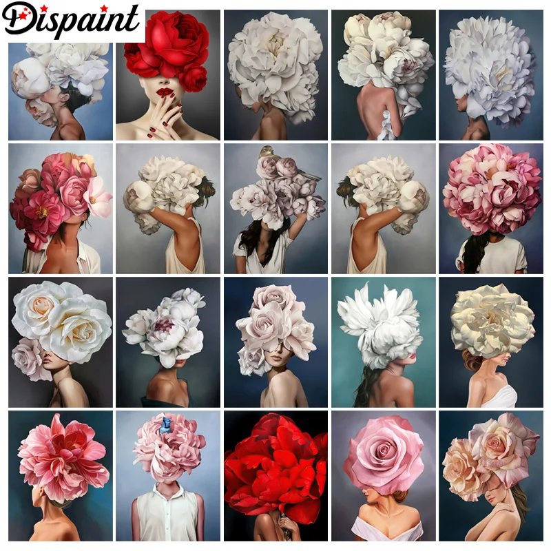 

Картина из страз «портретная красота», алмазная 5D Вышивка крестиком, полноразмерная, квадратная, круглая, украшение для дома