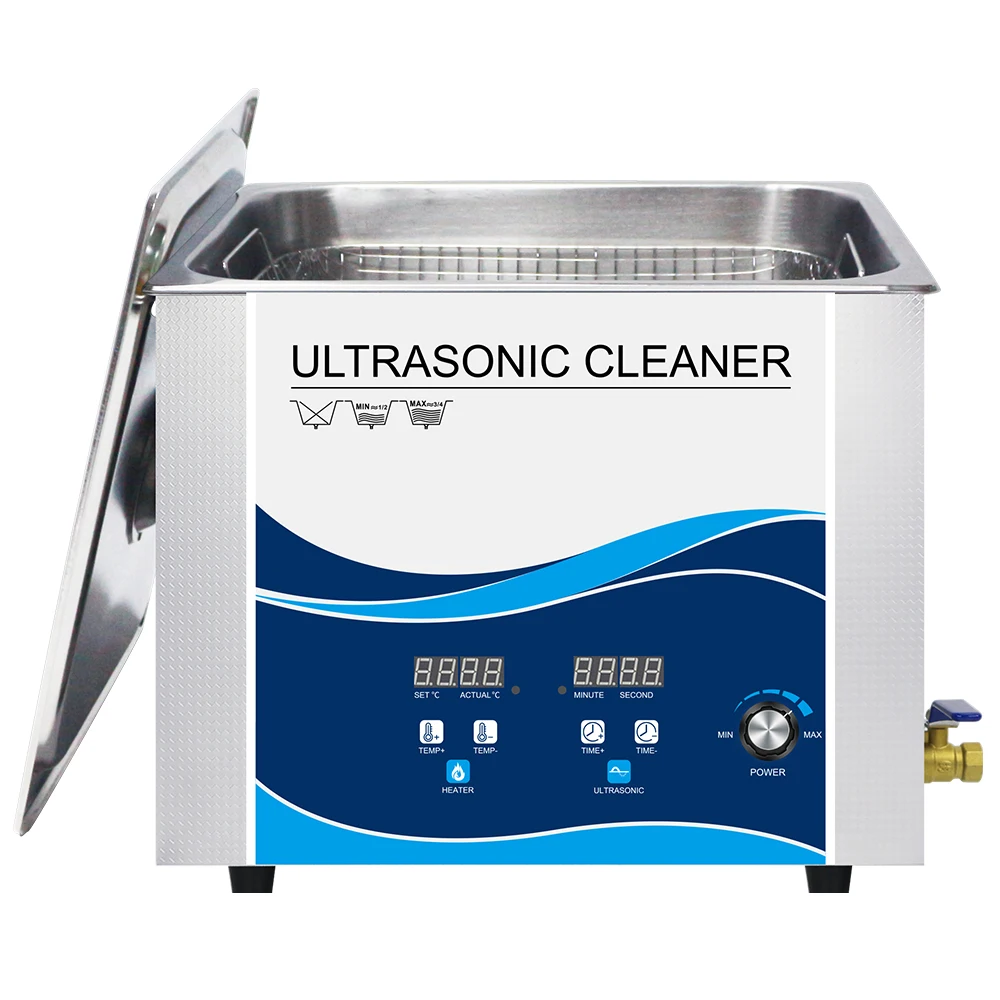 

Digital Timer Heating Power Adjustable Ultrasound Washer 180W 6.5L Degassing Ultrasonic Cleaner for Watches and Jewelry Industry
