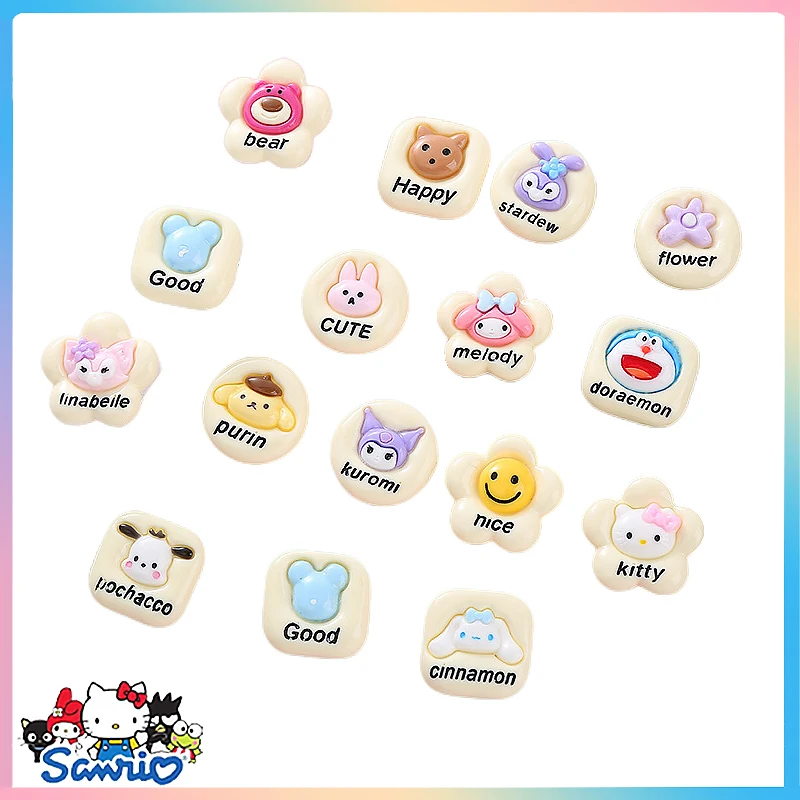 

100 шт., Мультяшные аксессуары для телефона