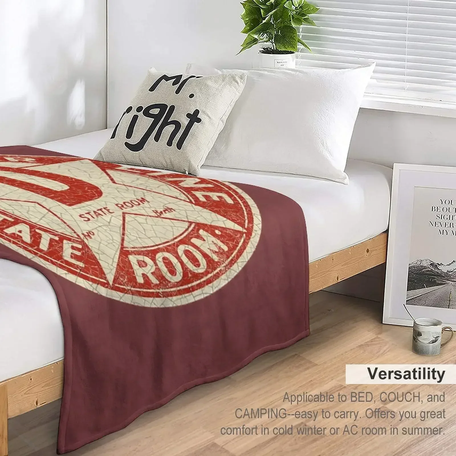 Новая футболка White Star Line Белая звезда - Одеяло со значком Идеи подарков на День