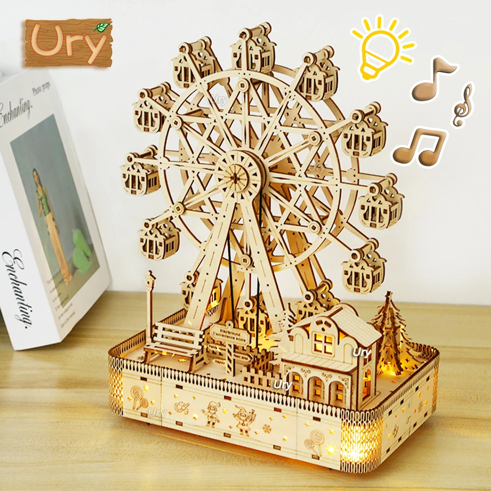 Model Mechanical Kit Assembly Decor Diy Toy Gift For Kid Adult