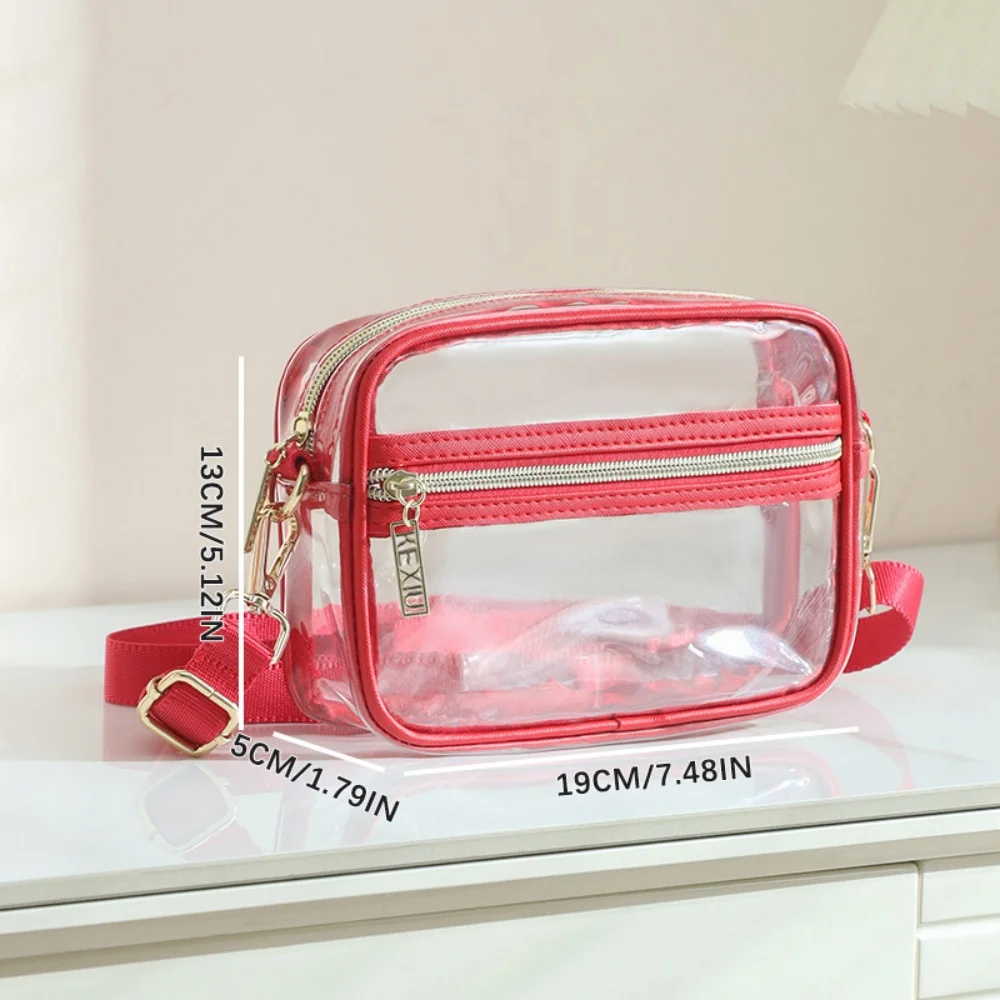 

Прозрачная косметичка из ПВХ