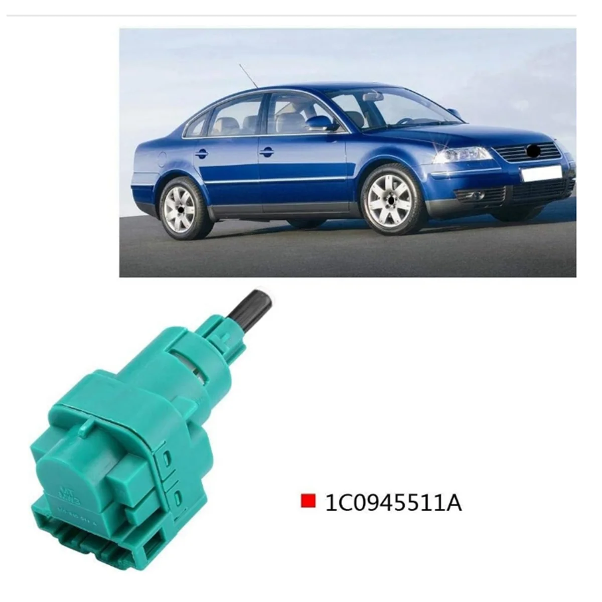 4-контактный тормозной ограничитель для Audi A3 A4 A6 TT S4 R8 Porsche Cayenne VW Golf Jetta 1C0945511A