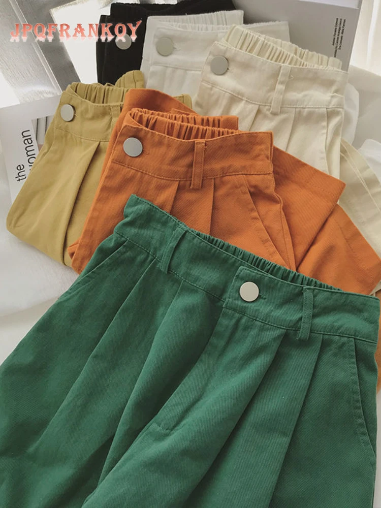 

Shorts Women's Summer 2022 New Slim High Waist Pants Loose Wide Legs Shorts Women Women's Clothing Women's Fashion White Shorts