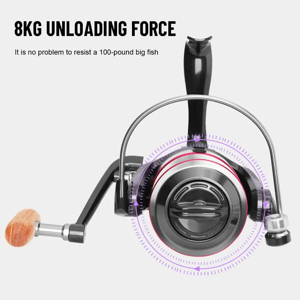 Рыболовная катушка с ручкой из массива дерева передаточное число: 5 2: 1 |