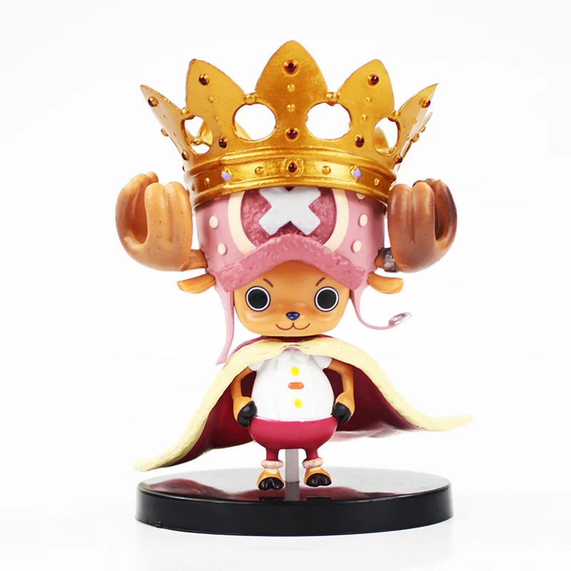 

Anime One Piece Figure Crown Chopper PVC Action Figure Model Doll Toys Christmas gift for children's birthday room decoration