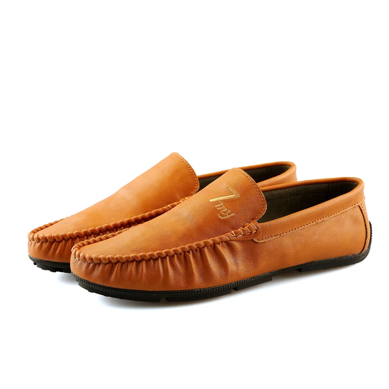 

Men's Dress Shoes Rubber Soles Oxford Shoes Dress Loafers Men's Leather Casual Shoes Peas Shoes