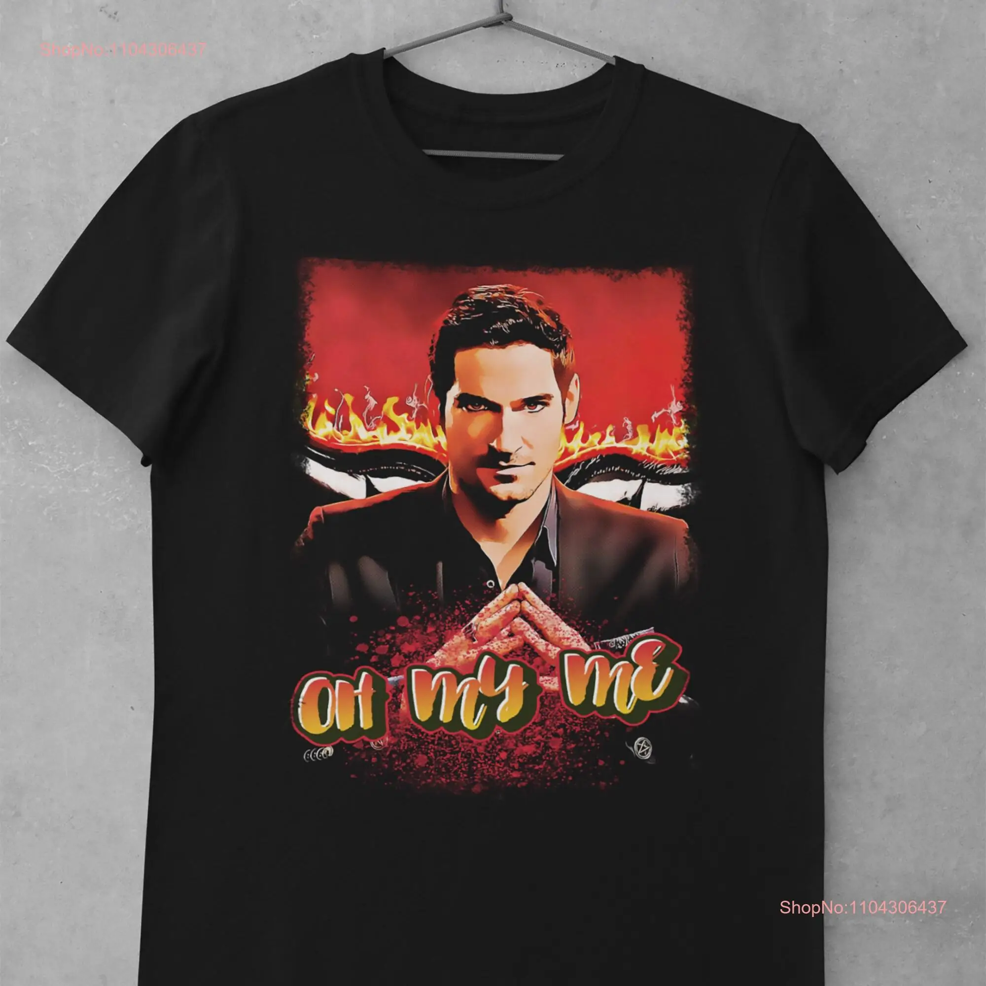 Винтажная футболка Люцифер Морнингстар LUX клуб Том Эллис фан-арт для фанатов с