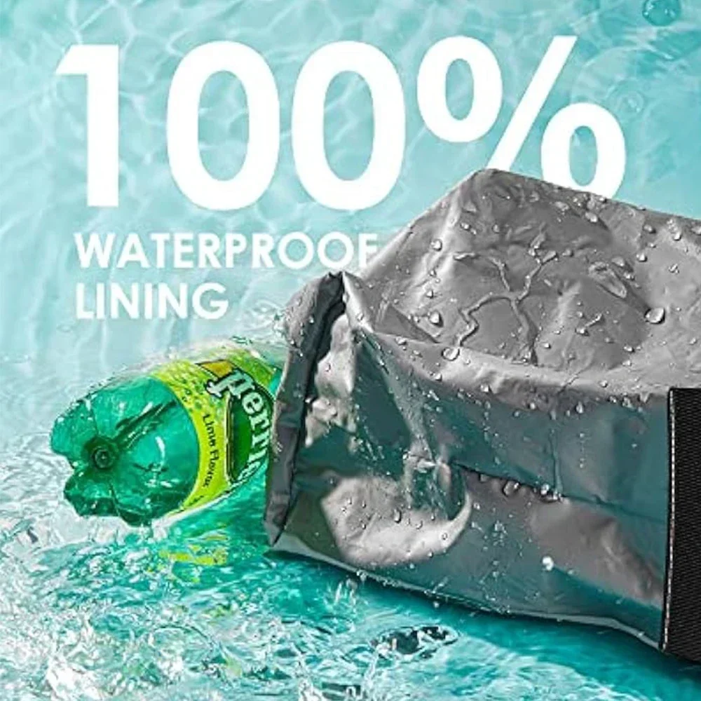 Карманы для хранения крышек мусорных баков 100% Герметичный органайзер