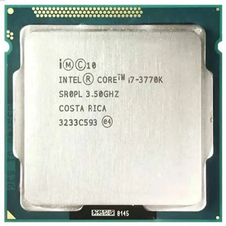 

Бывший в употреблении процессор Intel Core i7 3770K 3,5 ГГц четырехъядерный 8 Мб кэш-памяти с HD графикой 4000 TDP 77 Вт настольный процессор LGA 1155