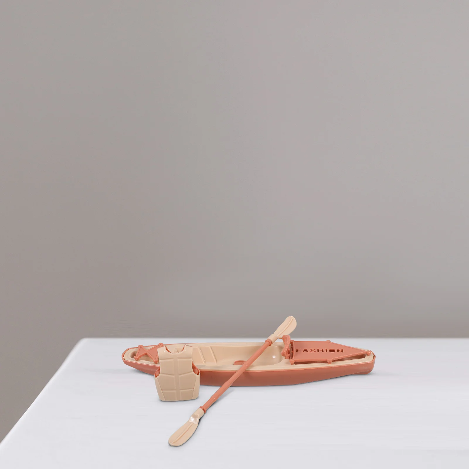 Игрушки для каяков мини-лодка с веслами модели фигурки миниатюрные поделки