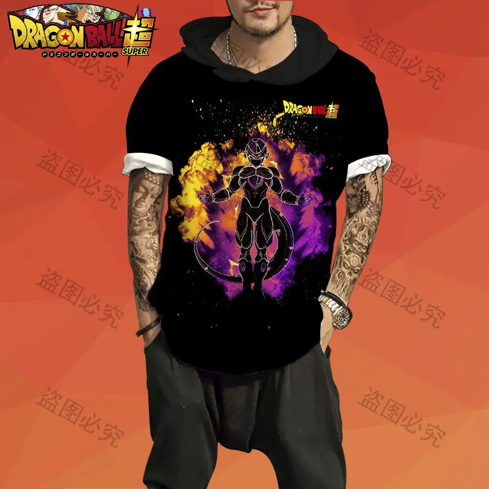 

Harajuku Anime Men's Clothing Leisure Oversized T-shirt Fashion Tshirt Hoodie Clothes Dragon Ball Z Hoodie High Quality 3D Print