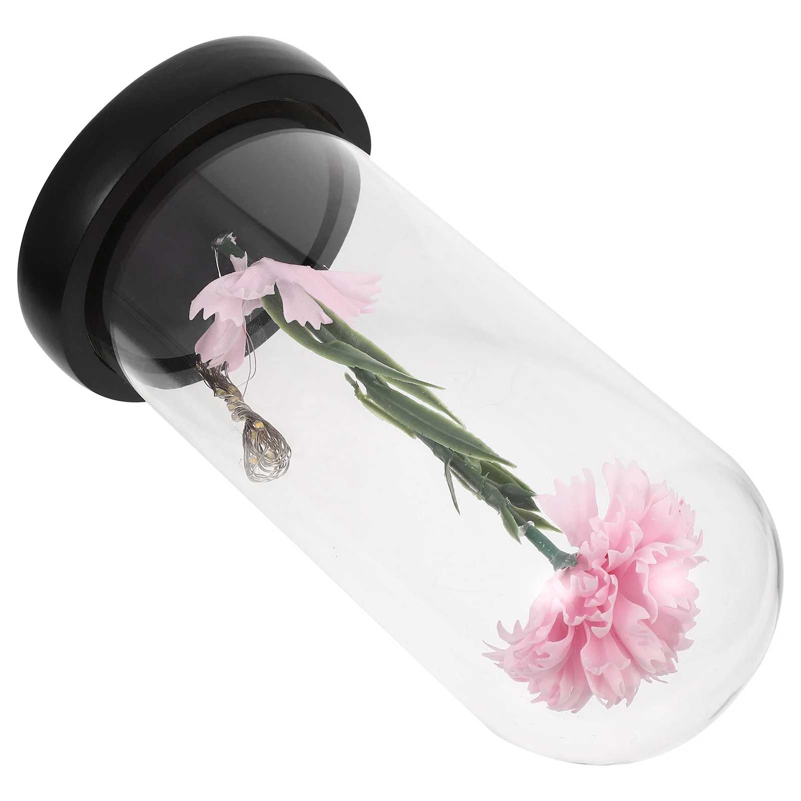

Flower Light Preserved Lamp Led Rose Dome Gifts Day Carnation Eternal Flowers Mother Up Mom Wedding Enchanted Artificial Beauty