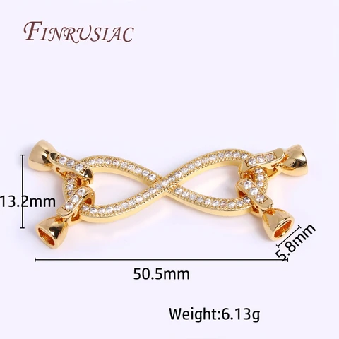 Золотые застежки для браслетов FINRUSIAC