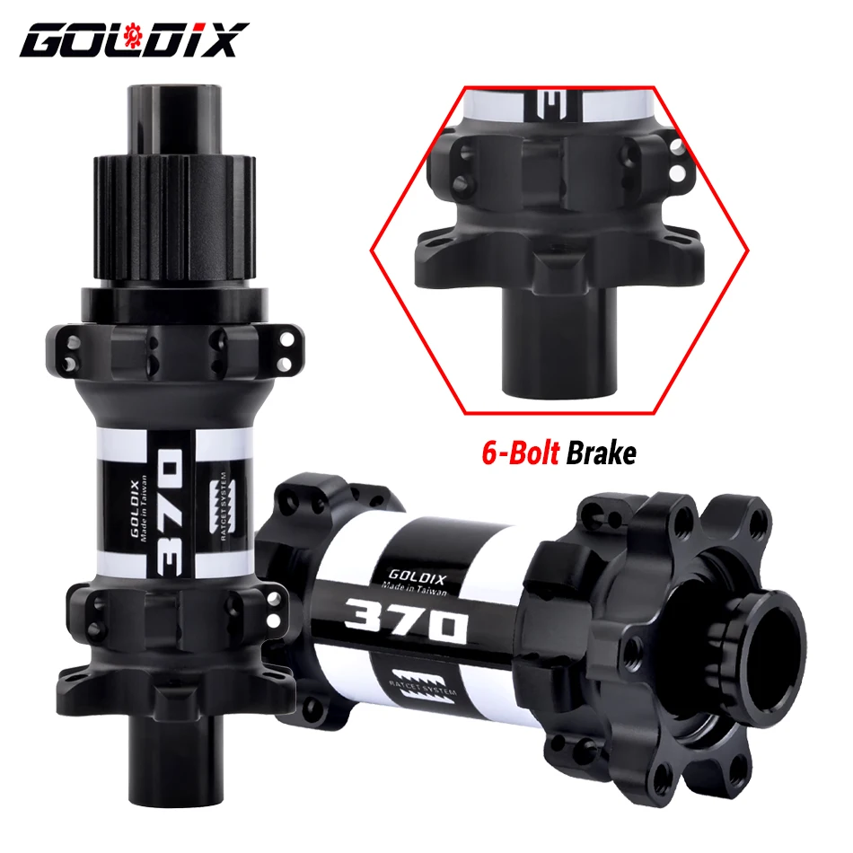 

GOLDIX M370 MTB Hub 28Hole Disc Sealed Bearing Disc Brake Ratchet 36T Micro Spline/HG/XD FreeHub QR/Thru for SHIMANO SRAM