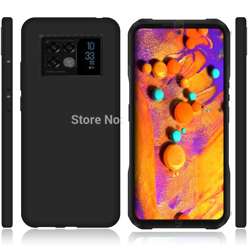 

Ультратонкий Прозрачный мягкий чехол из ТПУ Для Doogee V20