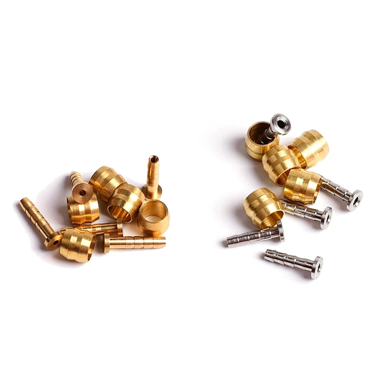 

4 Set Bike Brake Hose Hydraulic Disc Brake Olive Connect Insert for Shimano Hydraulic Disc Brake Cable