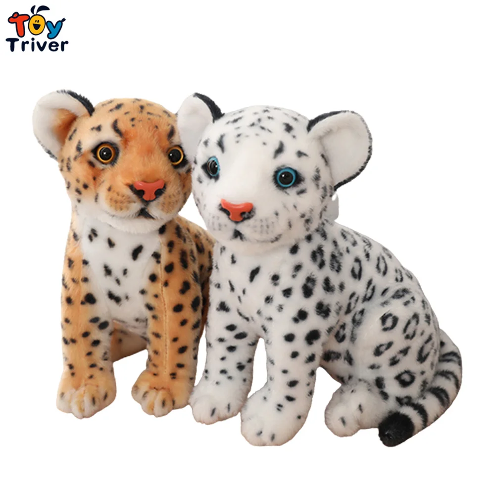 

Soft Leopard Panther Plush Toys Stuffed Wild Animals Doll Baby Kids Children Boys Adults Birthday Gifts Home Room Decor Crafts